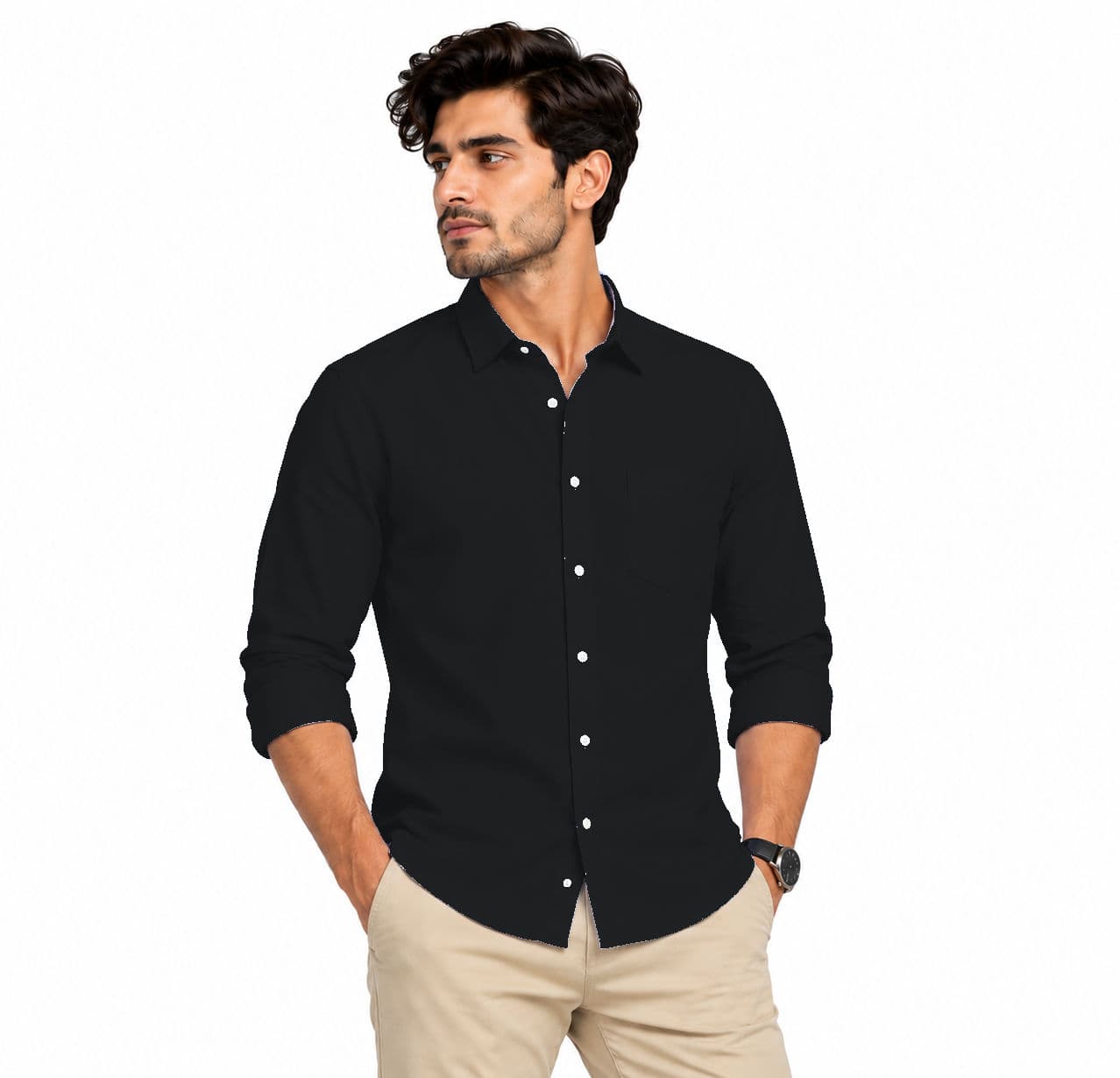 Regular Fit Casual Cotton Shirt